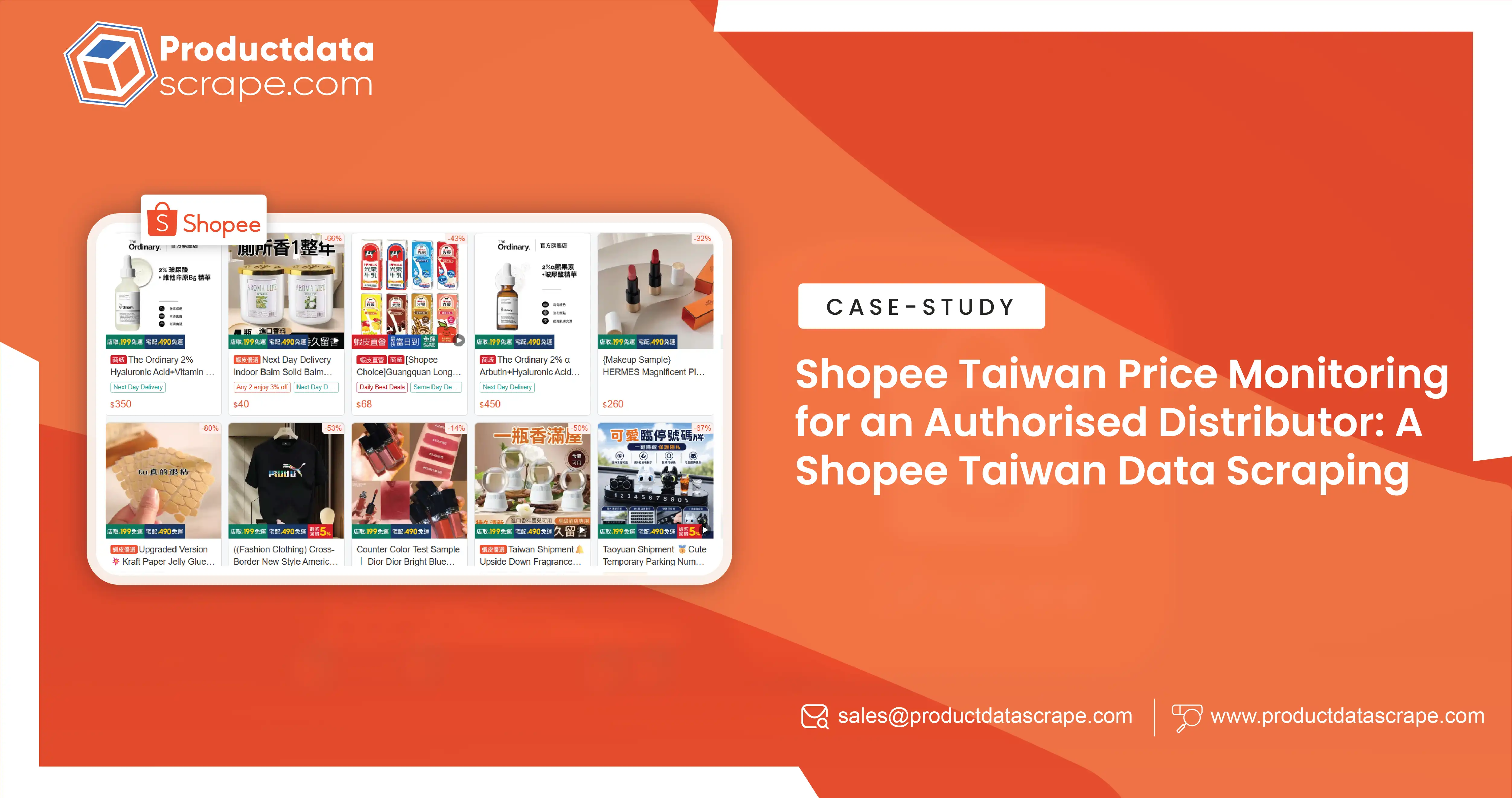 Shopee Taiwan Price Monitoring for an Authorised Distributor: A Shopee Taiwan Data Scraping Case Study